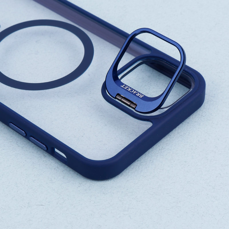 قاب PC مگ سیف استندشو با محافظ لنز رینگی Bracket آیفون iPhone 11 Pro Max