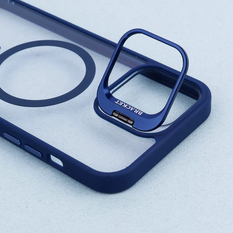 قاب PC مگ سیف استندشو با محافظ لنز رینگی Bracket آیفون iPhone 12 Pro Max