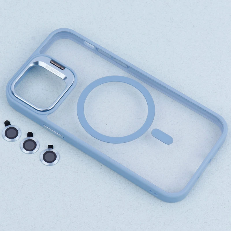 قاب PC مگ سیف استندشو با محافظ لنز رینگی Bracket آیفون iPhone 12 / 12 Pro