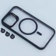 قاب PC مگ سیف استندشو با محافظ لنز رینگی Bracket آیفون iPhone 12 / 12 Pro