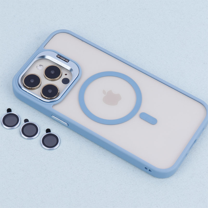 قاب PC مگ سیف استندشو با محافظ لنز رینگی Bracket آیفون iPhone 14 Pro Max