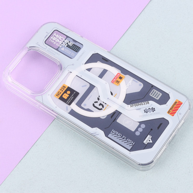 قاب Spigen NO.338 New Ultra Hybrid Magfit اورجینال iPhone 15 Pro Max
