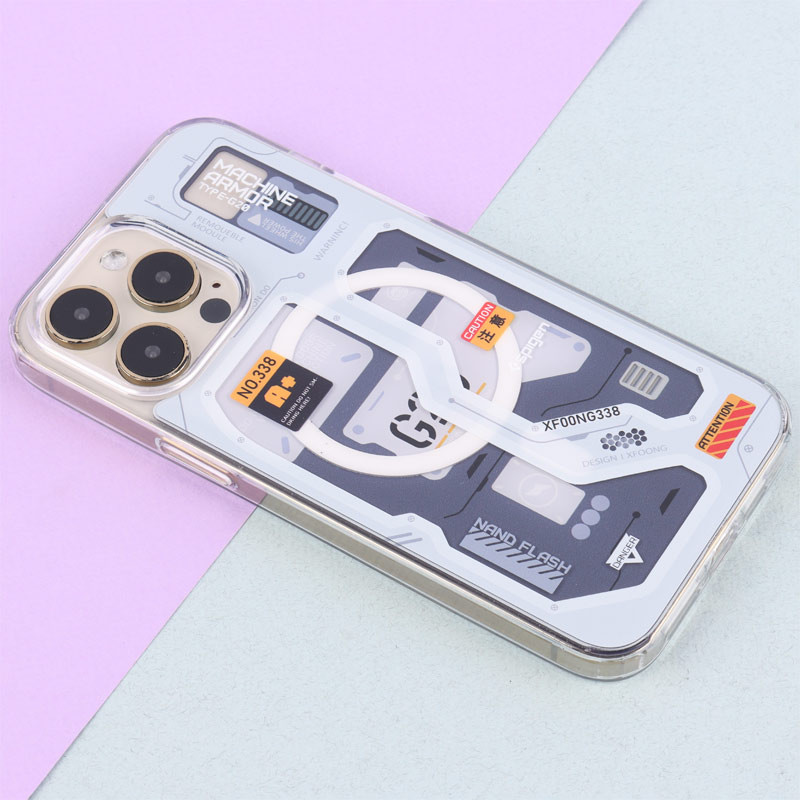 قاب Spigen NO.338 New Ultra Hybrid Magfit اورجینال iPhone 14 Pro Max