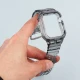بند و محافظ اپل واچ G-Shok شفاف رنگی Slicto 42/44/45mm