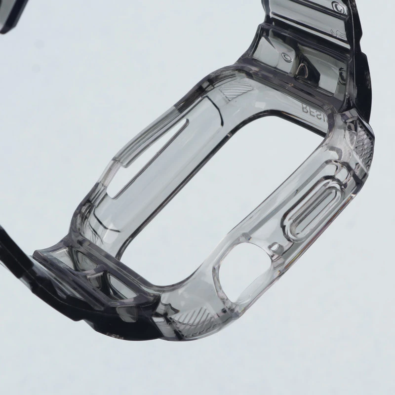 بند و محافظ اپل واچ G-Shok شفاف رنگی Slicto 42/44/45mm
