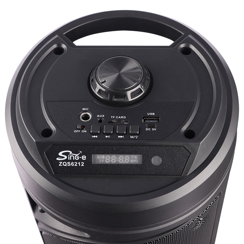 خرید اسپیکر sing e zqs 6212 چمدانی بلوتوثی رم و فلش خور