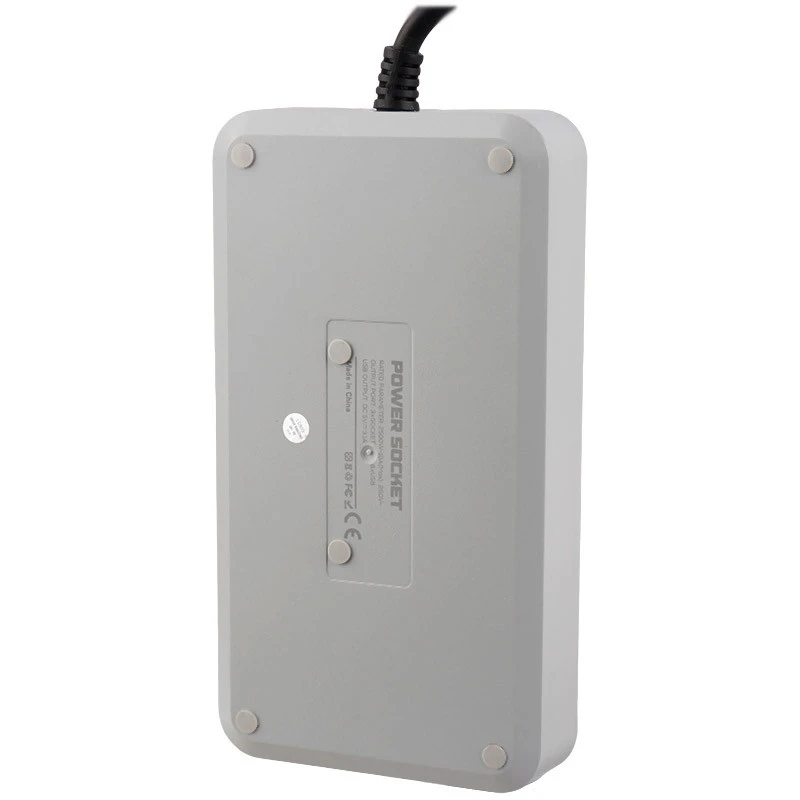 چند راهی 3 خانه برق ارت دار الدینیو SC-09 با کابل 2 متری + شارژر USB