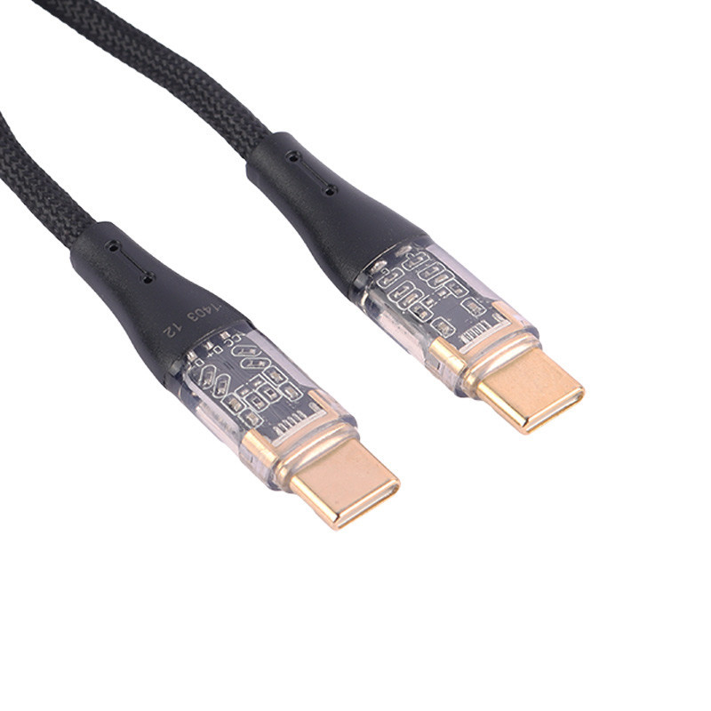 کابل تبدیل فست شارژ DATA+ Royal DP-R330 Type-C To Type-C 3A PD 60W 1m