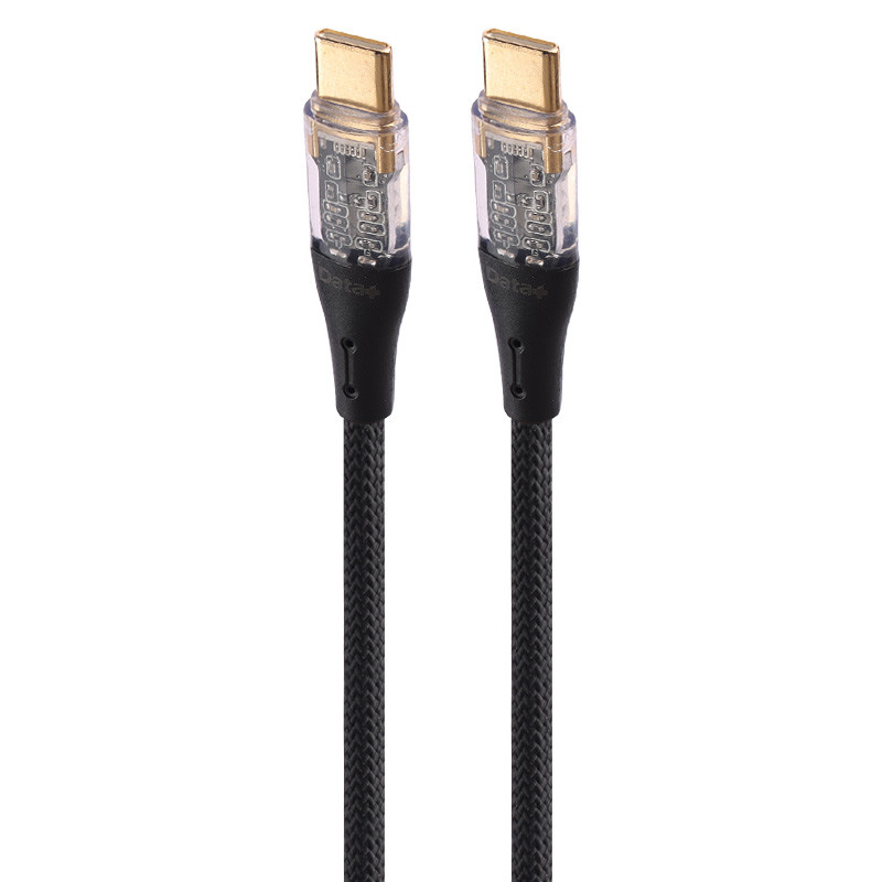 کابل تبدیل فست شارژ DATA+ Royal DP-R330 Type-C To Type-C 3A PD 60W 1m