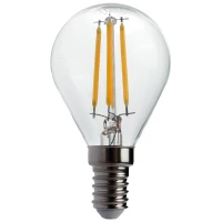 لامپ فیلامنتی حبابی 4 وات G45 پایه E14 کد 1