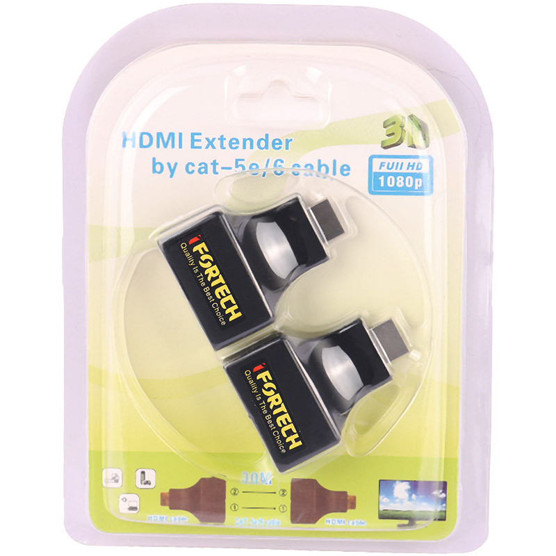 تبدیل 2 به 1 Ifortech LAN To HDMI