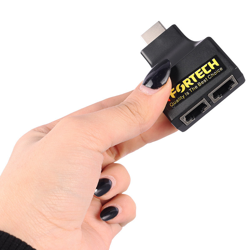 تبدیل 2 به 1 Ifortech LAN To HDMI
