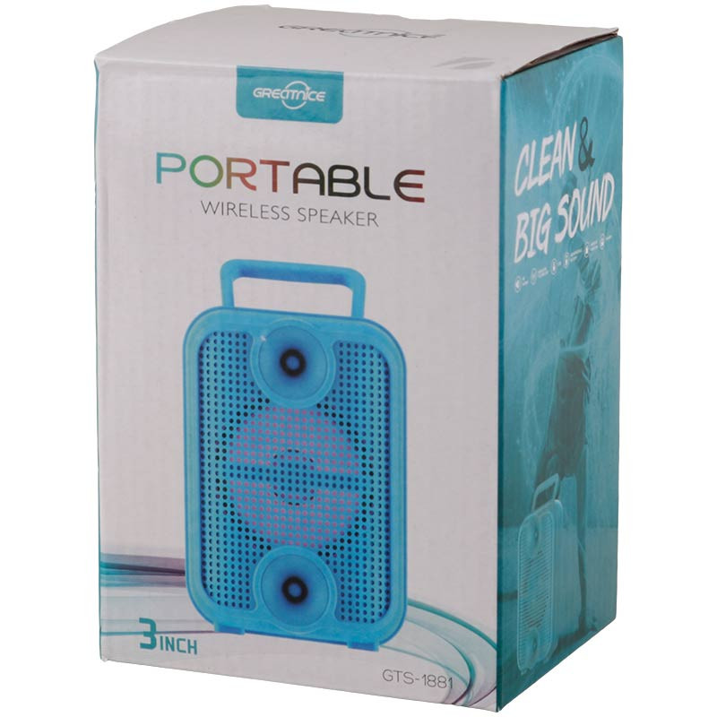 اسپیکر بلوتوثی رم و فلش خور Greatnice GTS-1881