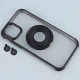 قاب PC شفاف Fashion Trends استند شو + محافظ لنز رینگی iPhone 11