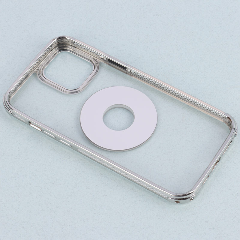 قاب PC شفاف Fashion Trends استند شو + محافظ لنز رینگی iPhone 12 Pro Max