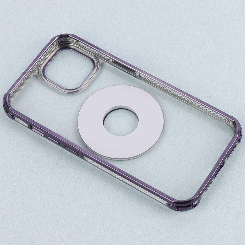قاب PC شفاف Fashion Trends استند شو + محافظ لنز رینگی iPhone 13