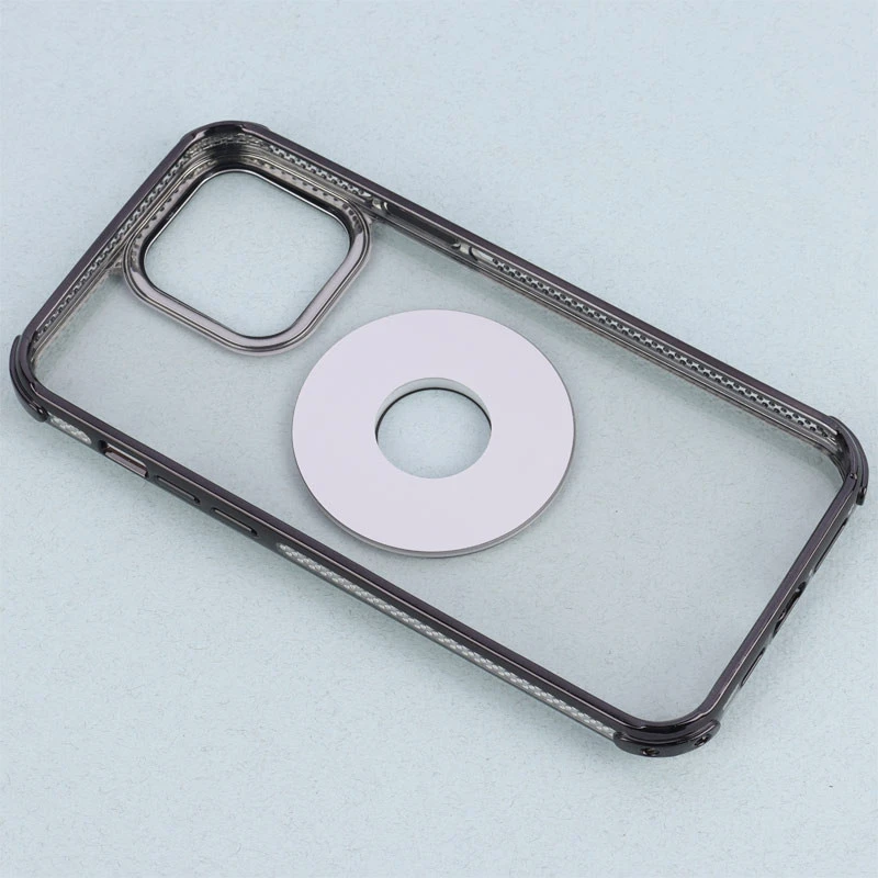 قاب PC شفاف Fashion Trends استند شو + محافظ لنز رینگی iPhone 13 Pro Max