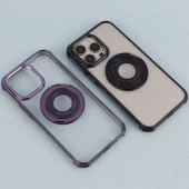 قاب PC شفاف Fashion Trends استند شو + محافظ لنز رینگی iPhone 14 Pro Max