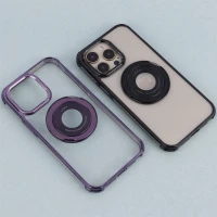 قاب PC شفاف Fashion Trends استند شو + محافظ لنز رینگی iPhone 14 Pro Max