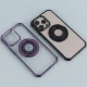 قاب PC شفاف Fashion Trends استند شو + محافظ لنز رینگی iPhone 14 Pro Max