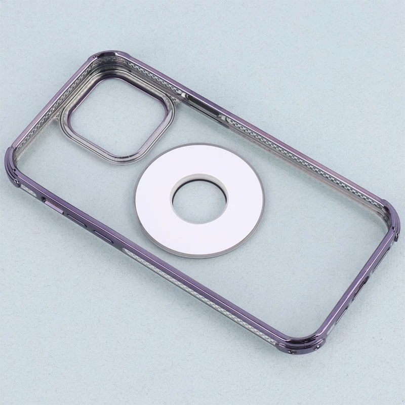 قاب PC شفاف Fashion Trends استند شو + محافظ لنز رینگی iPhone 14 Pro Max