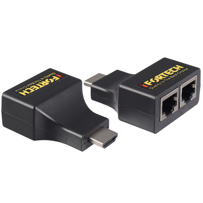 تبدیل 2 به 1 Ifortech LAN To HDMI