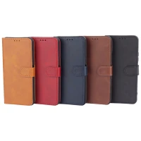 کیف چرمی مگنتی محافظ لنزدار Xiaomi Redmi 13C
