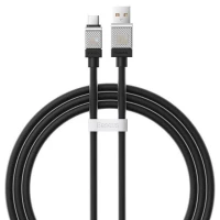 کابل تایپ سی فست شارژ Baseus CoolPlay Series&nbsp;CAKW00060 Type-C 100W 1m