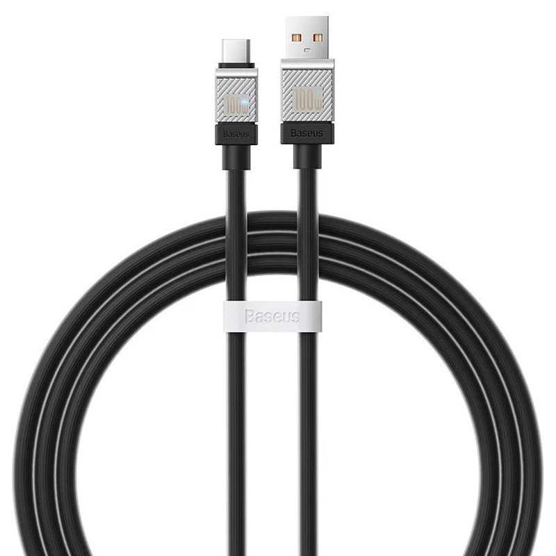 کابل تایپ سی فست شارژ Baseus CoolPlay Series&nbsp;CAKW00060 Type-C 100W 1m