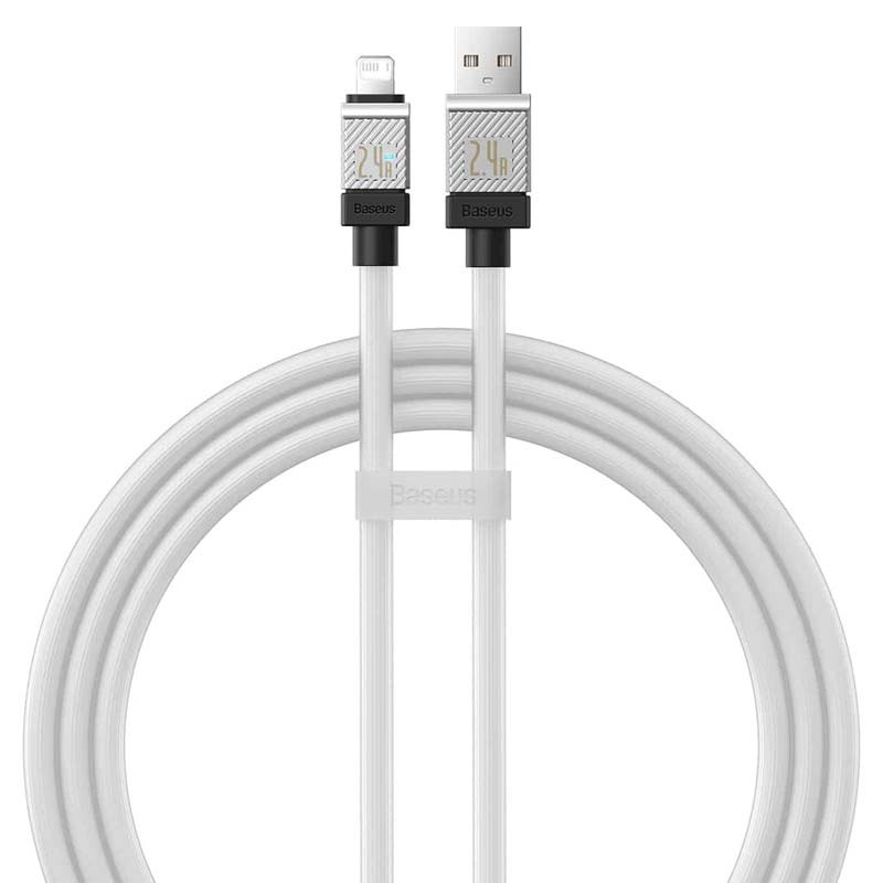 کابل آیفونی فست شارژ Baseus CoolPlay CAKW0004 2.4A 1m