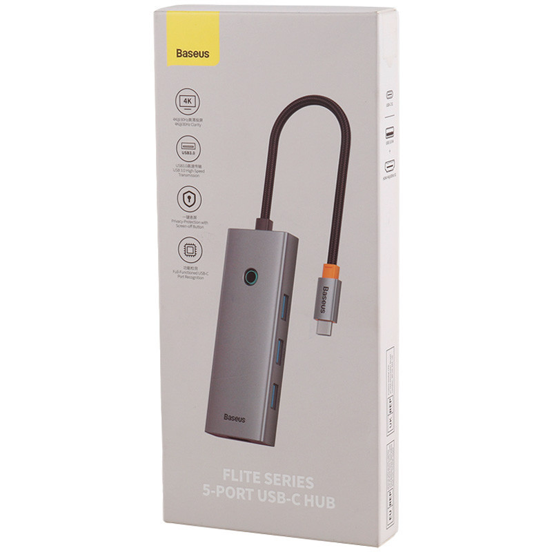 هاب 5 پورت Type-C باسئوس Flite Series B00052808812-00