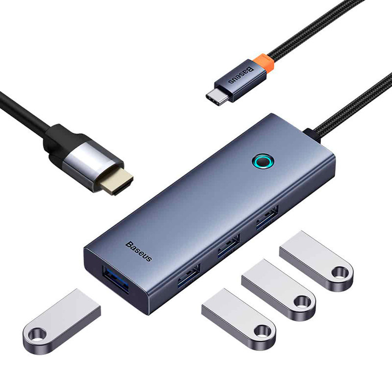 هاب 5 پورت Type-C باسئوس Flite Series B00052808812-00