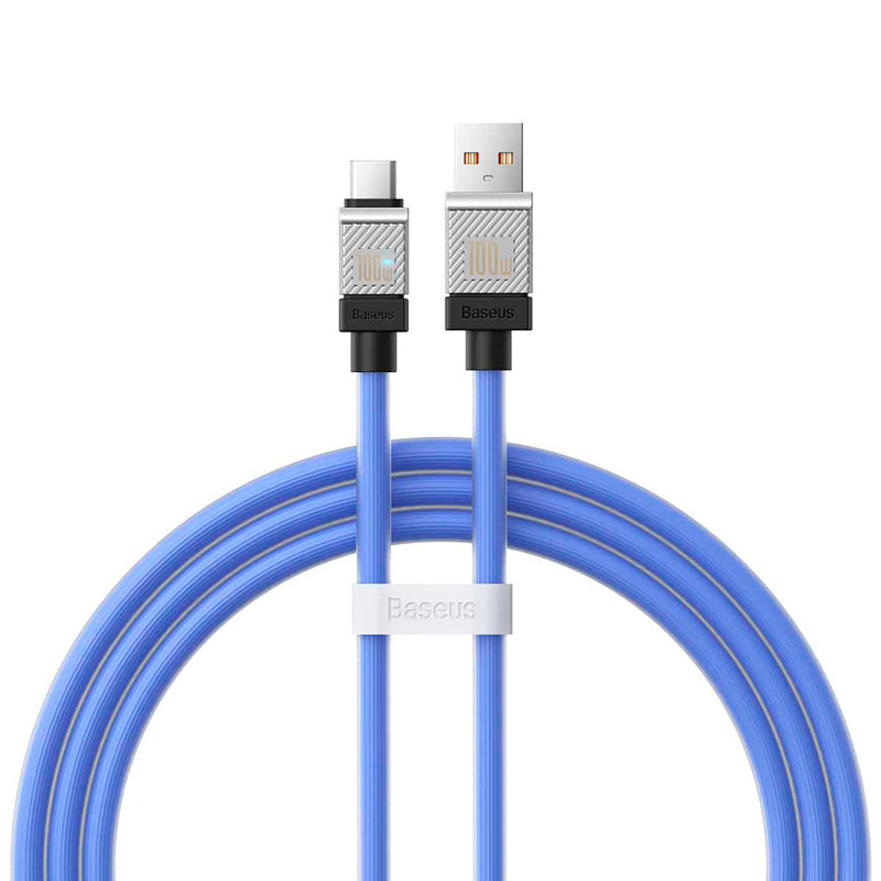 کابل تایپ سی فست شارژ Baseus CoolPlay Series&nbsp;CAKW00060 Type-C 100W 1m