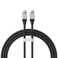 کابل تبدیل فست شارژ Baseus CoolPlay Series CAKW00020 Type-C to TYPE-C 100W 1m