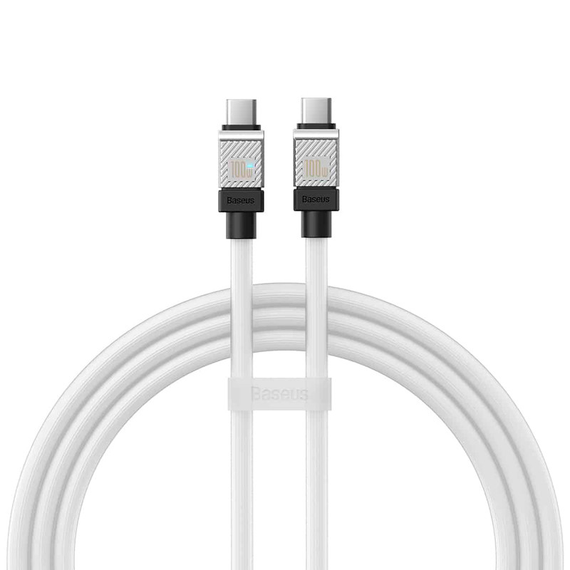 کابل تبدیل فست شارژ Baseus CoolPlay Series CAKW00020 Type-C to TYPE-C 100W 1m