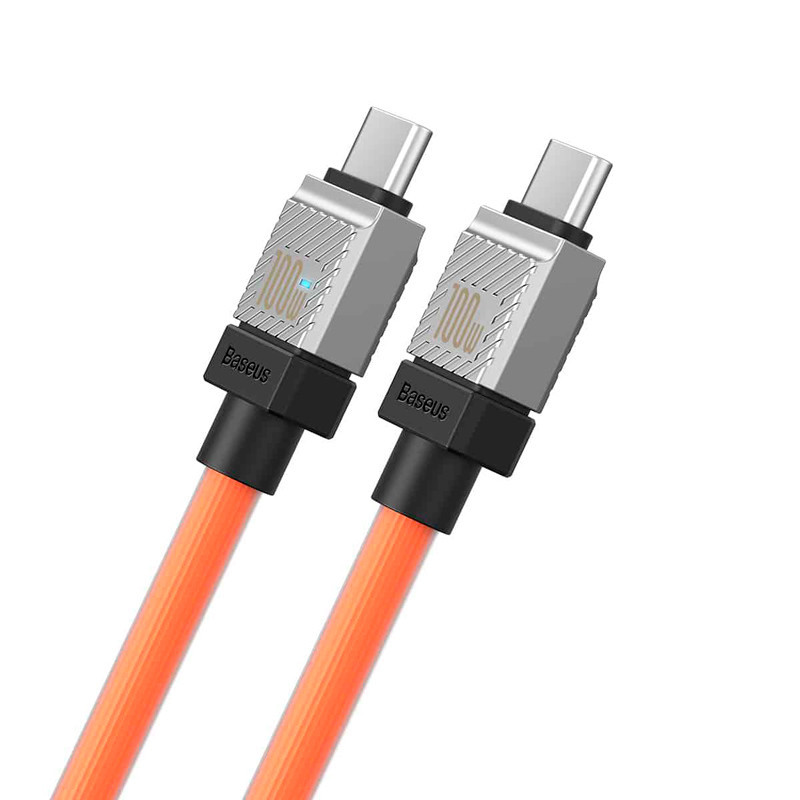 کابل تبدیل فست شارژ Baseus CoolPlay Series CAKW00020 Type-C to TYPE-C 100W 1m