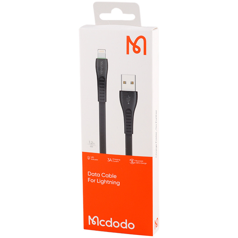 کابل آیفونی فست شارژ Mcdodo CA-636 3A QC4.0 1.2m