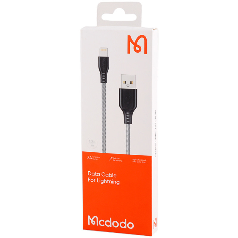 کابل آیفونی فست شارژ Mcdodo CA-515 3A 1.2m