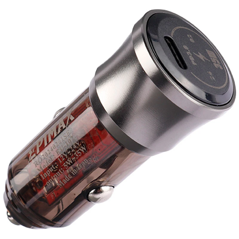 شارژر فندکی فست شارژ Epimax EU-107 PD 3.0 35W