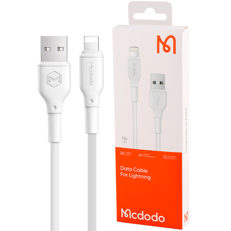 کابل آیفونی فست شارژ Mcdodo CA-7270 3A 1.2m