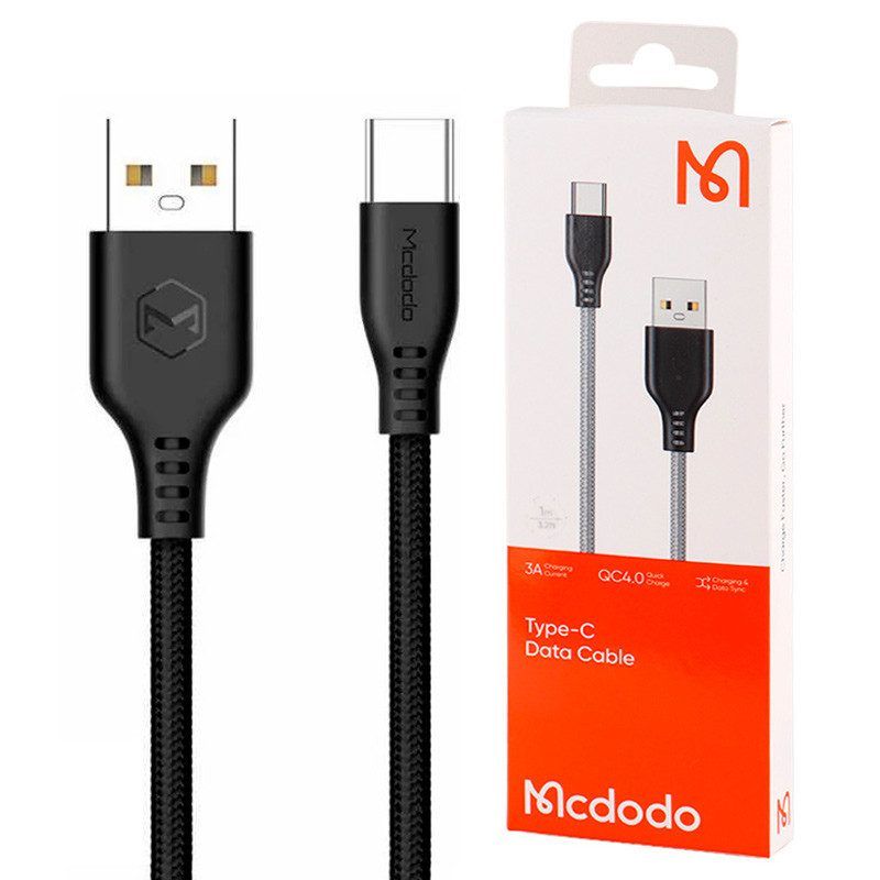 کابل تایپ سی فست شارژ Mcdodo CA-517 3A QC4.0 1m