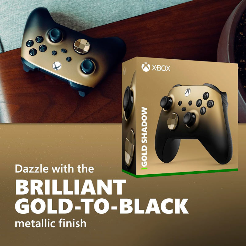 دسته بازی بی سیم Microsoft XBOX Series X/S Gold Shadow Special Edition