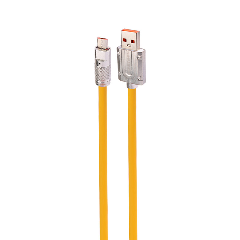 کابل میکرو یو اس بی فست شارژ First You FY-001 6A 120W 1m