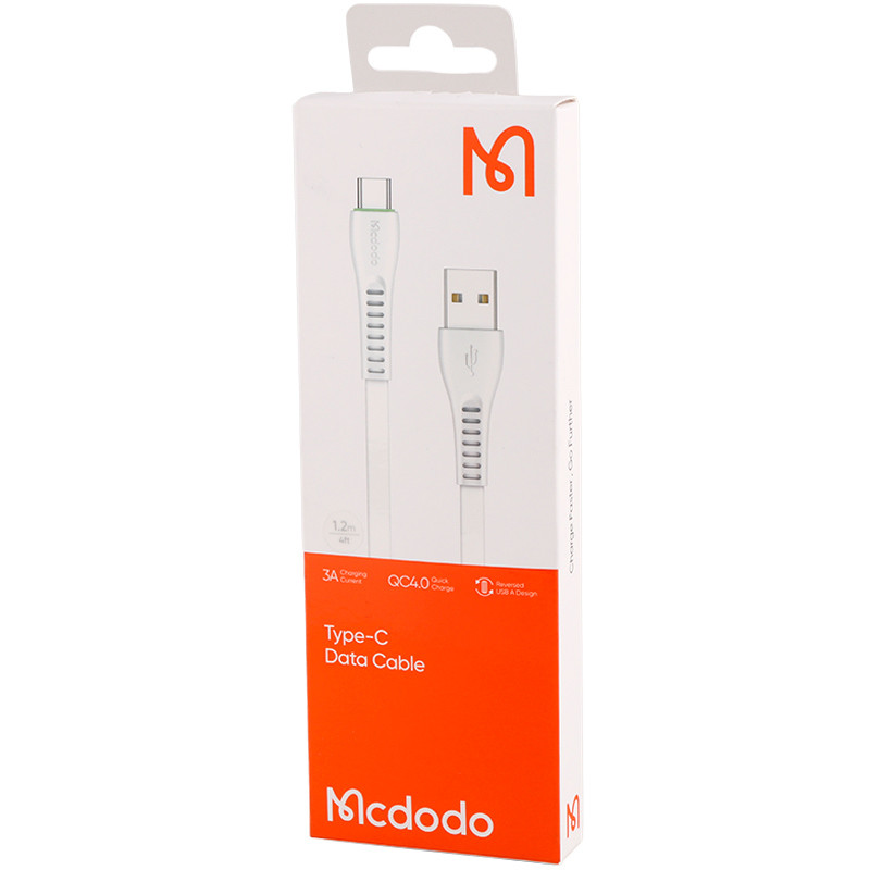 کابل تایپ سی فست شارژ Mcdodo CA-6430 3A QC4.0 1.2m
