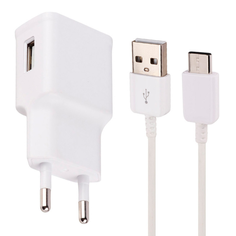 شارژر دیواری فست شارژ Arson AN-S10 Plus 2A 15W + کابل تایپ سی