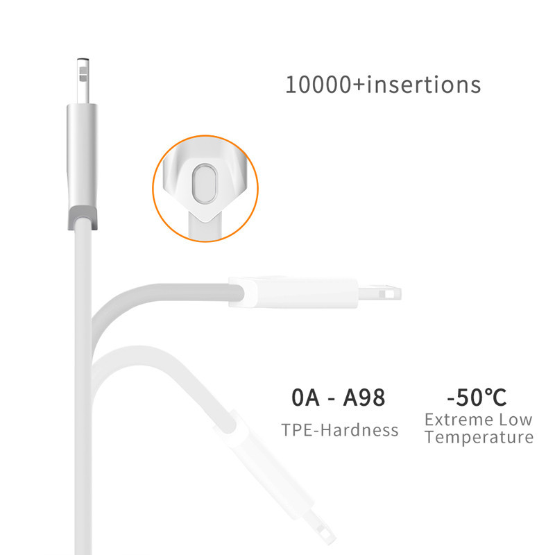 کابل آیفونی فست شارژ Mcdodo CA-0313 3A 1m
