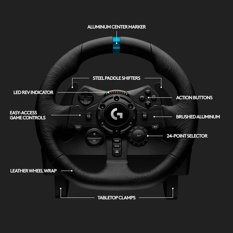 فرمان بازی Logitech G923