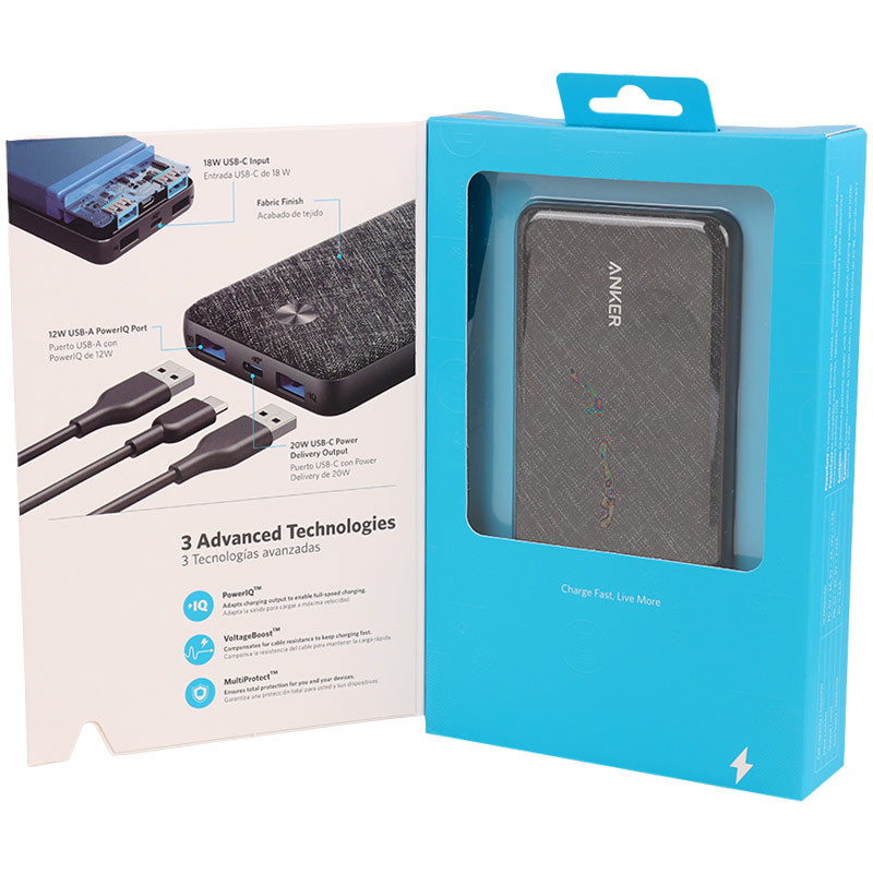 پاور بانک فست شارژ 10000 انکر Anker A1248 PD 20W