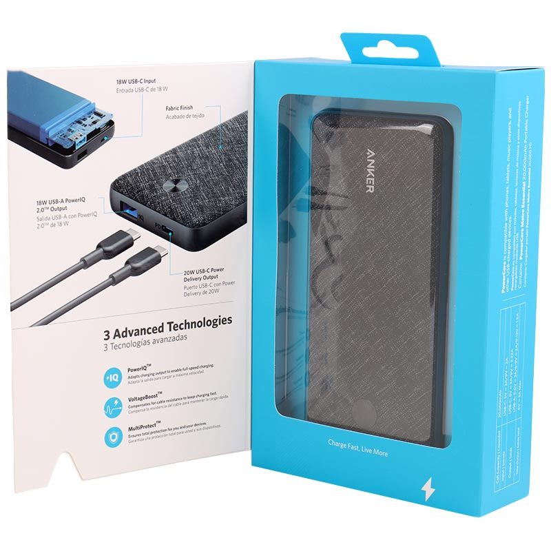 پاور بانک فست شارژ 20000 انکر Anker PowerCore Metro Essential A1287H12 PD 20W