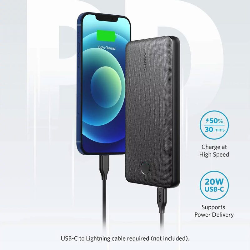 پاور بانک فست شارژ 20000 انکر Anker PowerCore Metro Essential A1287H12 PD 20W